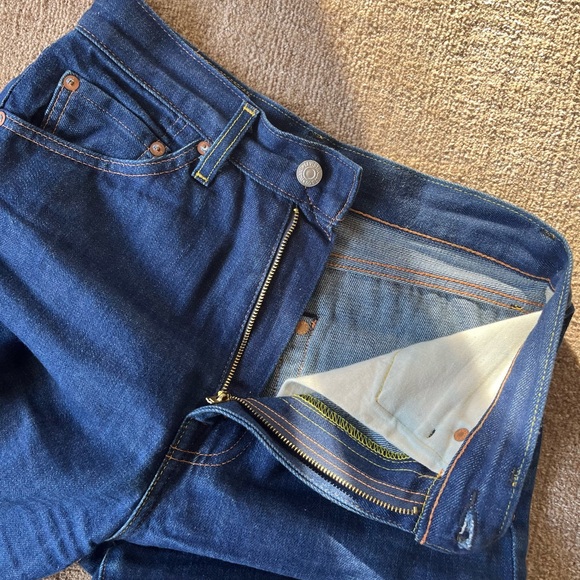 Levi’s 701 1950s Selvage Denim Jeans Size 27 25” Inseam - Picture 4 of 5
